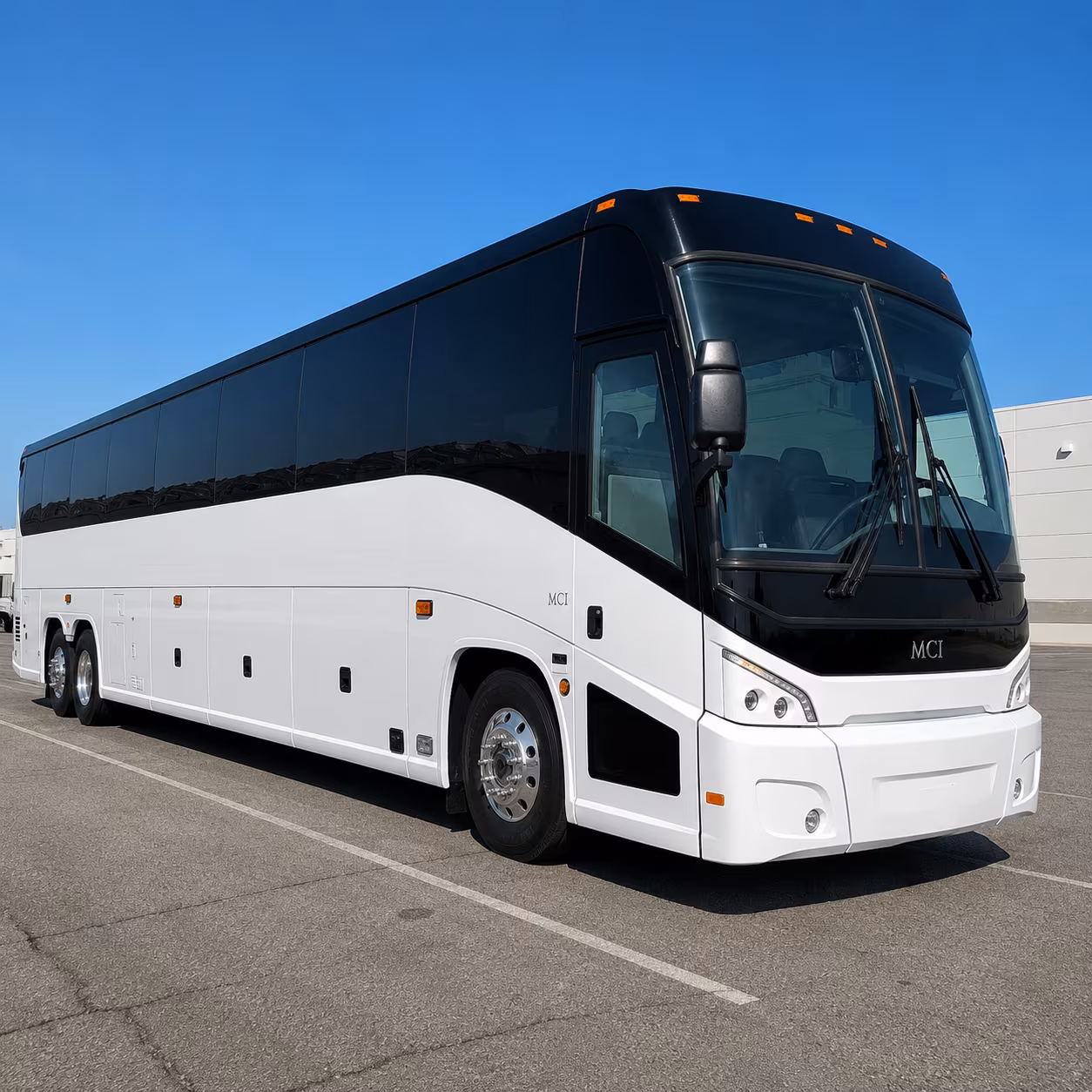 56 passenger charter bus