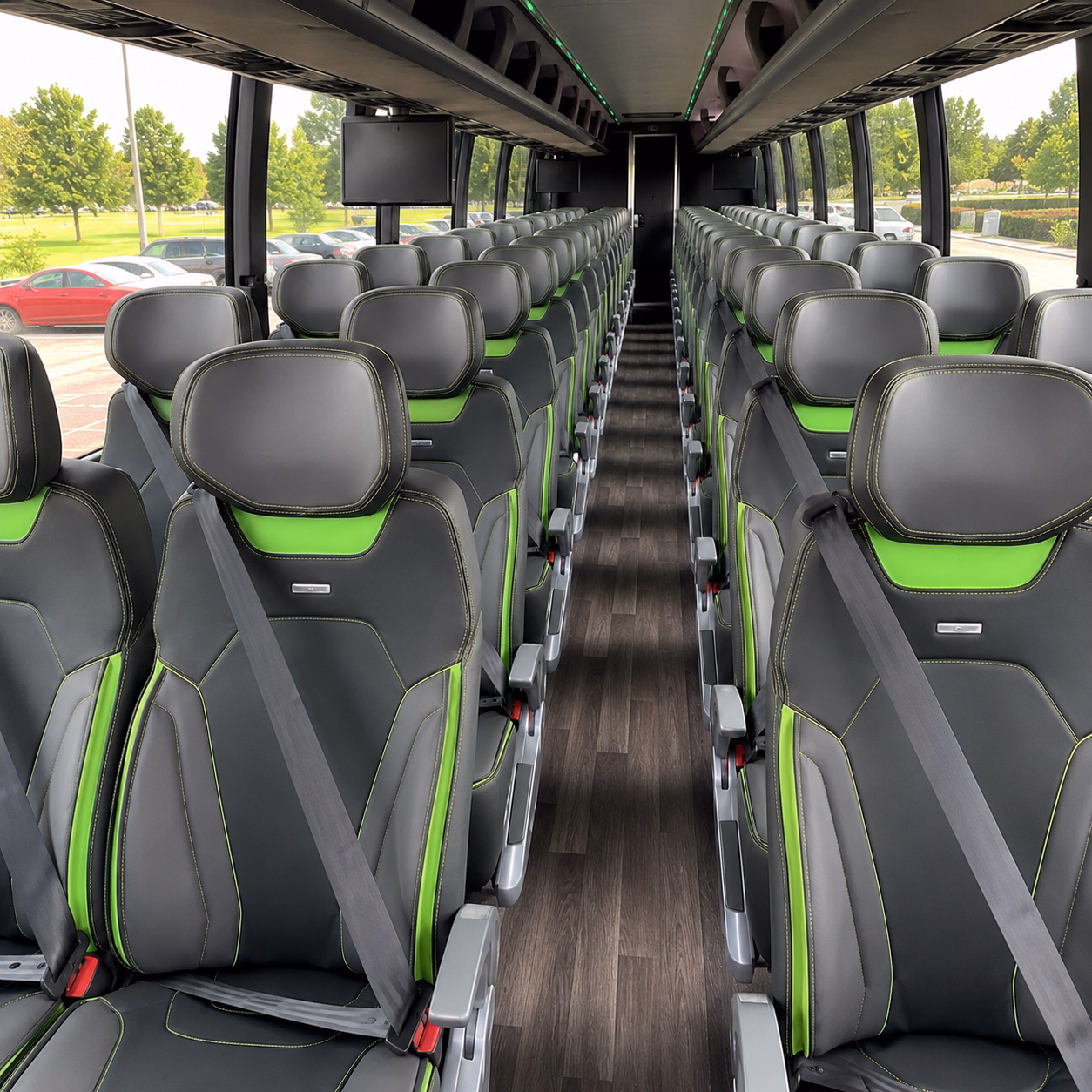 charter buses for corporate meetings at the hoover metropolitan complex