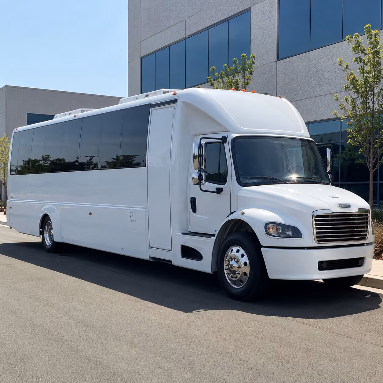 hoover 25 passenger party bus