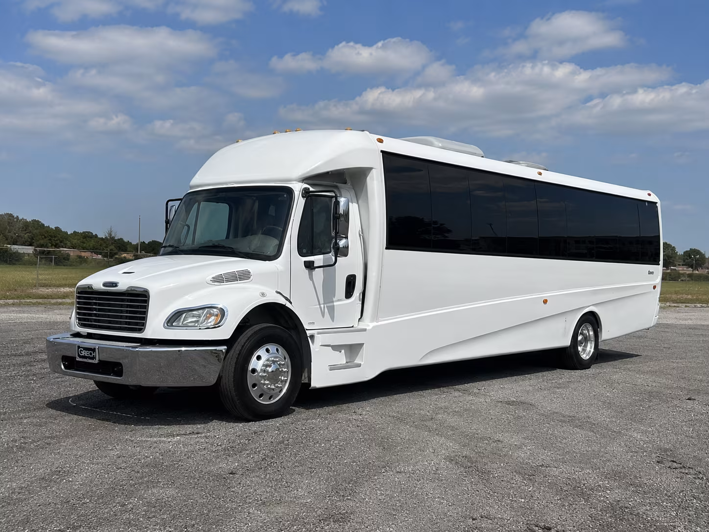 hoover 50 passenger party bus