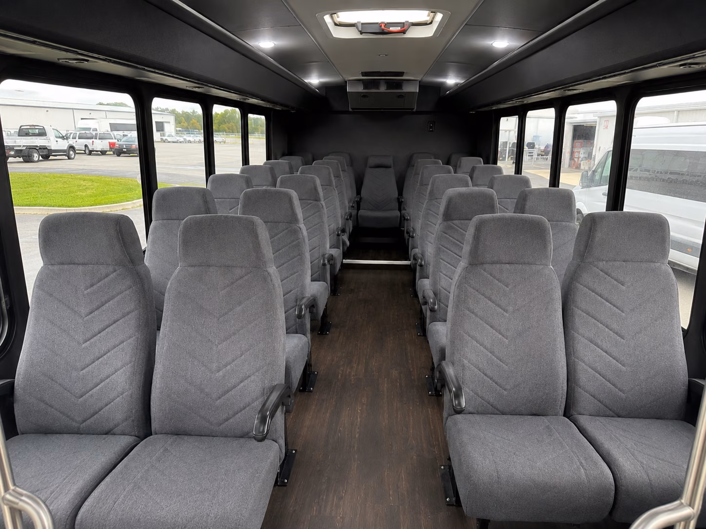 hoover private event transportation onboard seating