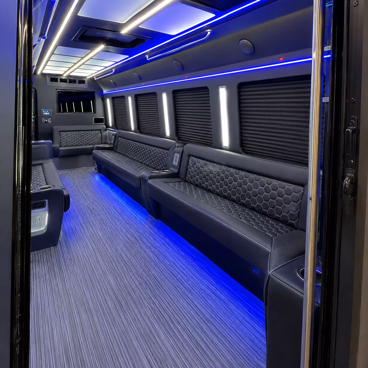 hoover sporting event party bus rental