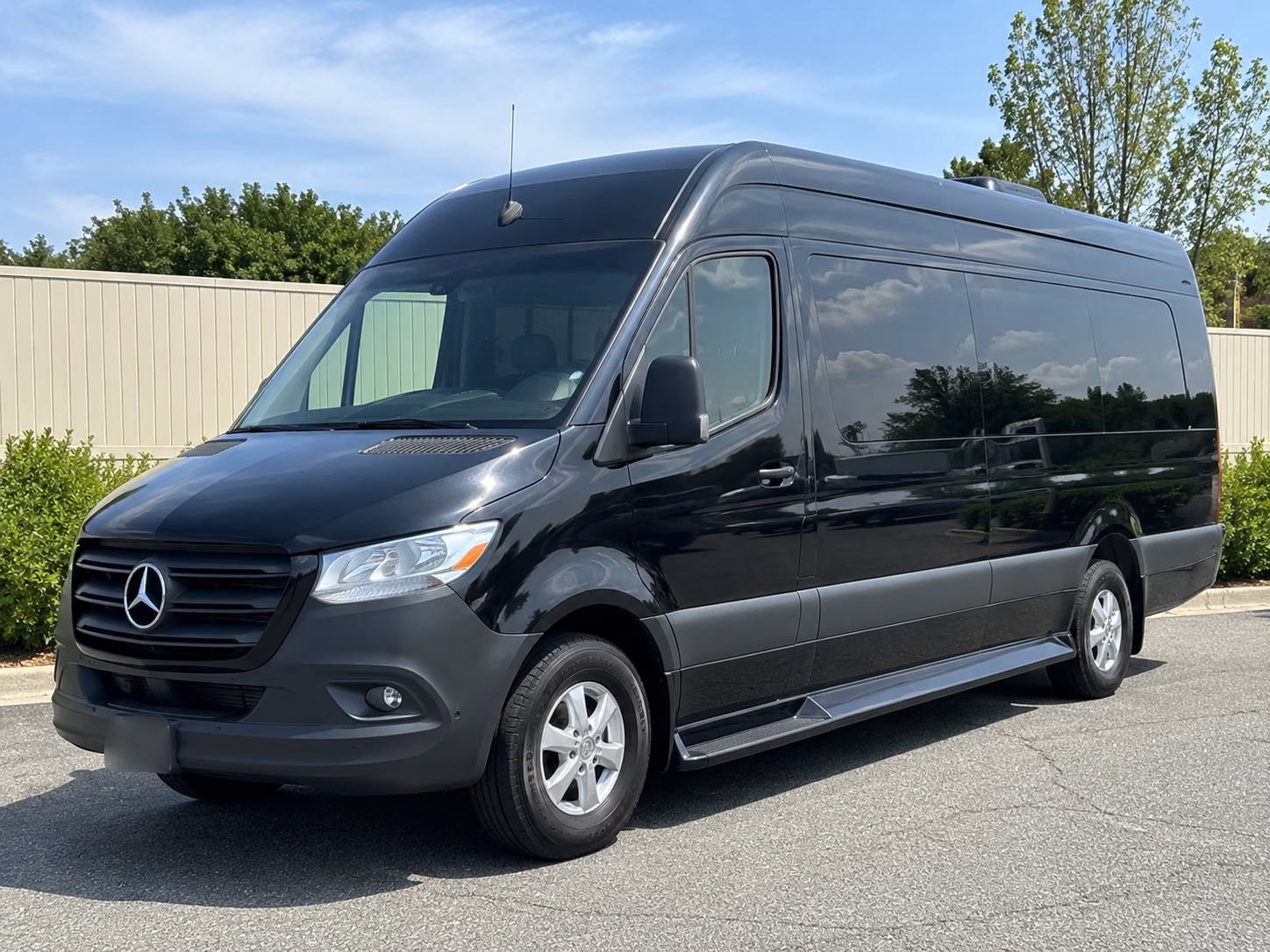 hoover wedding transportation onboard seating