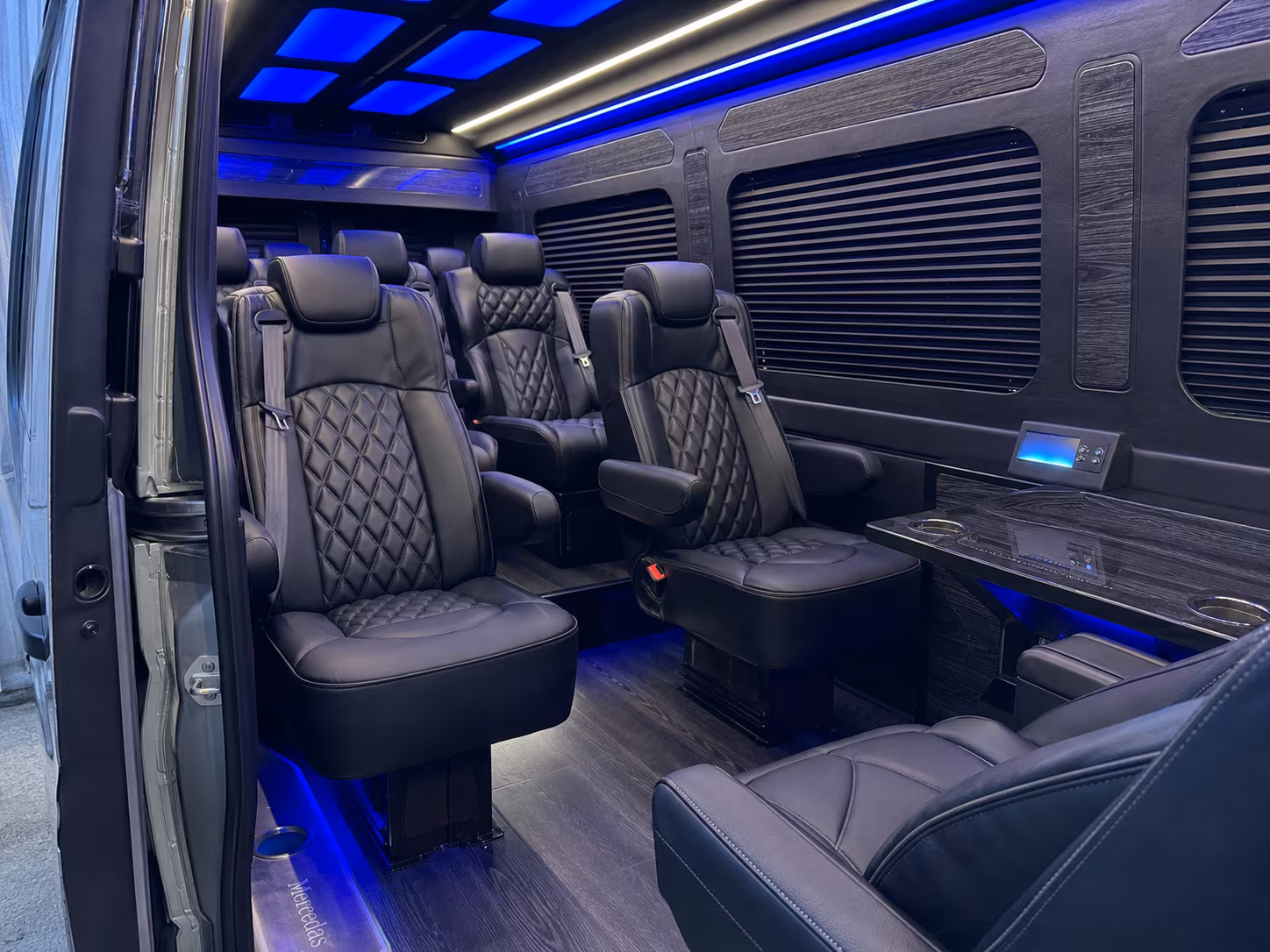 sprinter van transportation for groups and events across hoover